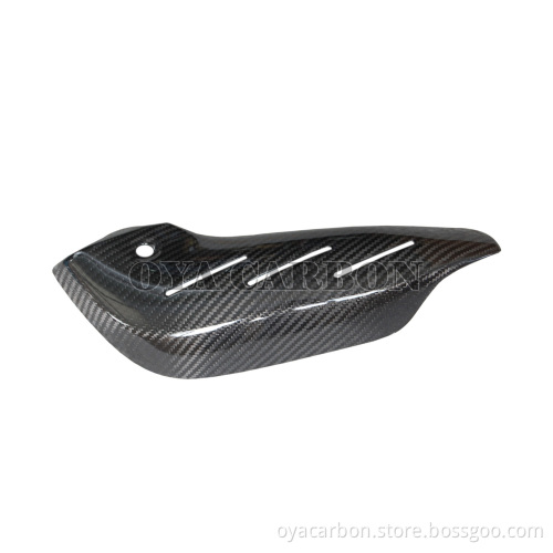 Carbon Fiber Heat Shield for Motorcycle Triumph Speed Triple 2009